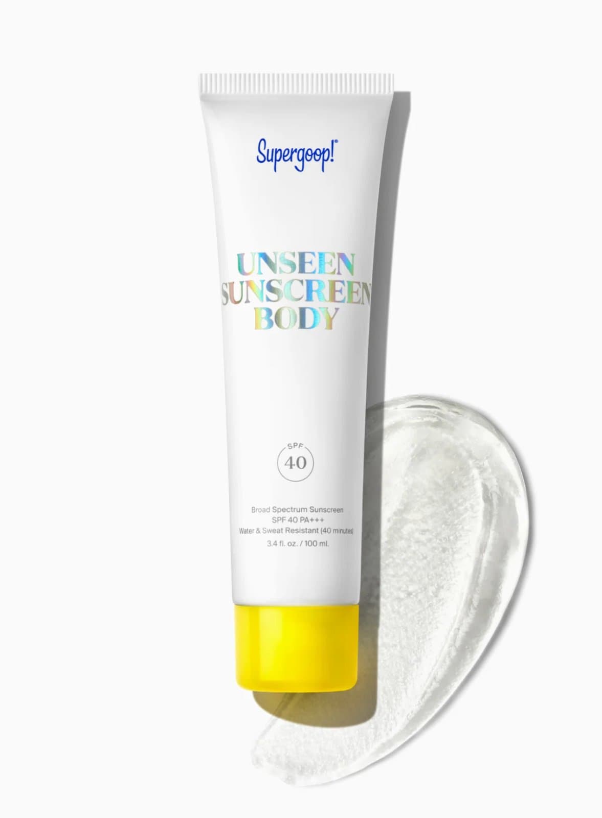Supergoop Unseen Sunscreen Body SPF 40 item shared on BagMap
